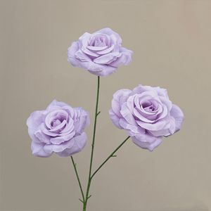 Flores Artificiales 3D Moradas para Boda, Phalaenopsis, Lirio, Estrella del Cielo, Hortensia, Todas las Rosas para Decoración <span class=keywords><strong>de</strong></span> Mesa, Flores Artificiales al por Mayor - Product Image 6