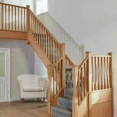EFS Vietnam Wooden Baserail 3600mm Length 41mm Groove Stair Parts Anti-Skid Handrail FSC Certified for Staircase Balconies - Product Image 5