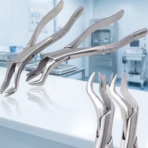 Forceps d'extraction dentaire manuel ergonomique en acier inoxydable de classe I certifié CE de haute qualité 150, instruments chirurgicaux supérieurs - Product Image 4