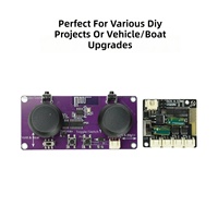 Module de télécommande sans fil 2,4 GHz 8 canaux multi-modes à régulation de vitesse, module de contrôle de vitesse entièrement proportionnel à double joystick