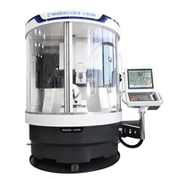 Machine de meulage automatique universelle à haute puissance 45KW pour fraises CNC, meulage de fraises à 2, 3 et 4 cannelures