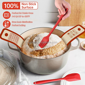 Long Handle Dutch Oven Mats <b>Kitchen</b> Bread Baking Silicone Tools <b>Kitchen</b> Dough Transfer Silicone Bread Sling Baking Pastry - Product Image 3