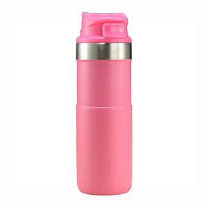 Tasse de voyage classique en acier inoxydable isolée sous vide sans BPA avec logo personnalisé de 500ml - Product Image 6