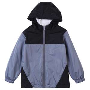 Vêtements pour enfants asiatiques en gros, fabriqués en Chine, en ligne, veste imperméable à fermeture éclair en polyester - Product Image 1