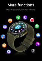 Jam Tangan Pintar K56Pro untuk Pria dengan Fitur Panggilan Bluetooth Tahan Air yang Trendi, Pedometer, Kebugaran, Olahraga, Reloj Smart Watch 2026