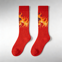 Échantillon Gratuit Chaussettes de Football pour Hommes et Jeunes, Antibactériennes, avec Grips en Silicone Antidérapants, Respirantes, Évacuant l'Humidité, Séchage Rapide Thermique