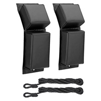 Pare-battages robustes et haute densité pour jet ski, pare-chocs en mousse pour bateaux PWC, pare-battages de quai avec crochet robuste
