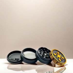 Broyeur à herbes en aluminium sculpté 2024, 4 couches, 63 mm, broyeur en métal de qualité supérieure, broyeur à herbes Dart - Product Image 4