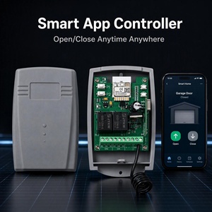 Controlador Inteligente WiFi TUYA para Puerta de Garaje, Control Remoto Inalámbrico de 433.92MHz, Abridor de Puerta Enrollable, Aplicación Móvil desde Cualquier Lugar - Product Image 1