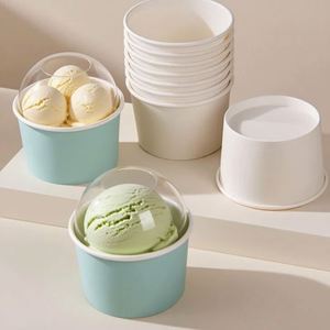 Tazones de Papel Biodegradable Impresos Personalizados para Postres y Helados - Product Image 1