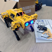 ESP32 Quadrupède MechDog AI Visual Bionic Robot DIY Kit avec programmation graphique Python et pour Arduino Robot Dog Scratch