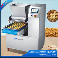 Machine à biscuits à découpe filaire avec système de levage - Équipement automatique de tuyauterie et de formage