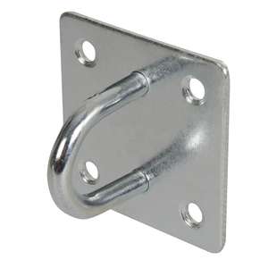 Fixman Chain Plate Electro Galvanised Staple 50mm x 50mm - Product Image 1