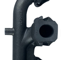 Ống xả trước VG2600111137 cho động cơ xe tải SINOTRUK HOWO A7 WD615 Euro3 Common Rail