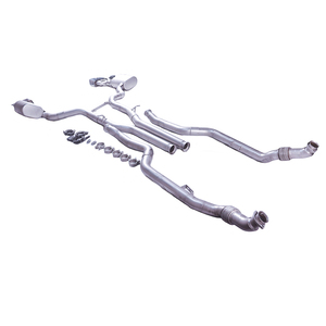 Tubo de Escape de Alto Rendimiento Valvetronic 304SUS, Compatible con Mercedes CLS500 CLS550 4.7L 2010-2017, Sin Catalizador + Catback - Product Image 3