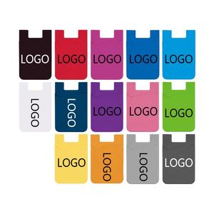 Soporte Adhesivo Personalizado para Teléfono, Tarjetero, Identificación, Bolsillo para Celular, Cartera de Silicona para Smartphone - Product Image 6