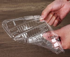 Plástico desechable <span class=keywords><strong>de</strong></span> grado alimenticio barato PET frutas y verduras frescas Punnet Blister plástico <span class=keywords><strong>cebolla</strong></span> Chile bandeja embalaje - Product Image 4