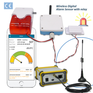 Sensor remoto inalámbrico con relé 433 Mhz Sensor de puerta de apertura inalámbrico Sensor de alarma de puerta - Product Image 1