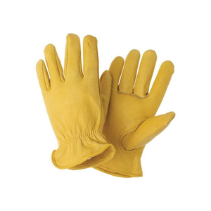 ถุงมือคนขับหนังวัวแบบปีกกว้างปลอดภัยทำงานด้านความปลอดภัย - Product Image 3