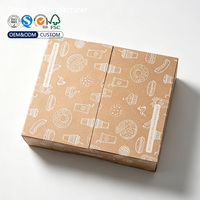 Caja de Cartón Gris para Sushi, Ecológica, Reciclable y Personalizada, para Llevar, con Recubrimiento UV, Laminado Mate, Tipo Carpeta con Relieve