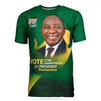 De 100 poliéster camisetas campaña electoral camisetas elección camiseta promocional