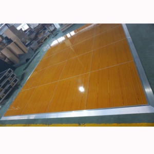 4x4ft wood dance floor portable luxury event decoration dance floor - Product Image 5