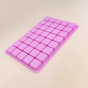 Nhà Máy Bán buôn 40-khoang Silicone Ice Cube khay hình chữ nhật shape-sinh thái thân thiện cao-bền Bánh sô cô la công cụ để nướng - Product Image 3