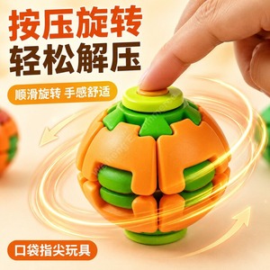 Jouet anti-stress en plastique imprimé en <span class=keywords><strong>3D</strong></span>, bille rotative, jouet de bureau anti-anxiété pour adultes et enfants - Product Image 3