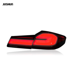 Jushun <b>Led</b> Tail <b>Lights</b> For Bmw 5 Series G30 2018 2020 Black White Lci Upgrade - Product Image 1