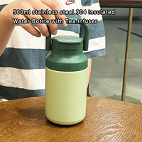 Gobelet à café en verre vierge à double paroi Sublimation 20oz