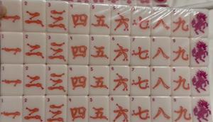Juego de Fichas de Mahjong Acrílicas Portátiles Modernas Wild Mare Desert Rose |   PRE-ORDENAR Foto Real del Producto - Product Image 3