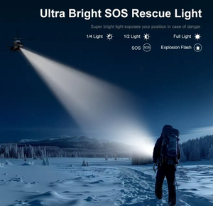 Điện thoại thông minh FOSSIBOT F105 chống nước IP68, màn hình cảm ứng 6.7 inch, pin 10300mAh, bộ nhớ 4+64GB, hai SIM, Android 14, điện thoại bền bỉ - Product Image 3