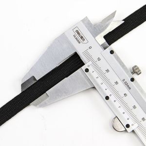 Custom 100% Polyester Draw Cord Braided Round and Flat 10mm Colorful Rope for Bags Garments Shoes Home Textiles - Product Image 6