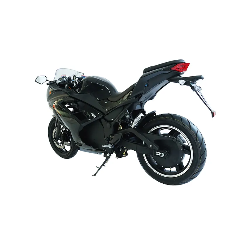 Kawasaki ninja h2r 1000cc sepeda motor listrik hanbird 8000w 72v motor