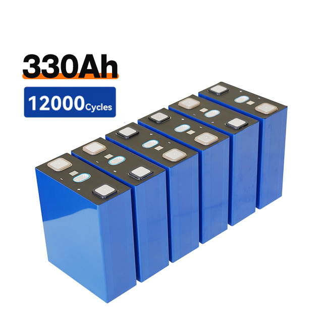 12000 Cycles Grade a 314Ah 3.2v Prismatic Battery LFP Lifepo4 Cell Lithium Rechargeable Battery for Solar Systmes