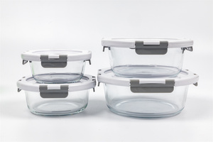 Contenedor <span class=keywords><strong>de</strong></span> Almacenamiento <span class=keywords><strong>de</strong></span> Alimentos <span class=keywords><strong>para</strong></span> Cocina, Hermético, a Prueba <span class=keywords><strong>de</strong></span> Fugas, Apto <span class=keywords><strong>para</strong></span> Horno, <span class=keywords><strong>de</strong></span> Vidrio Borosilicato, Venta al por Mayor <span class=keywords><strong>de</strong></span> Fábrica, Capacidad <span class=keywords><strong>de</strong></span> Más <span class=keywords><strong>de</strong></span> 501 ml - Product Image 2