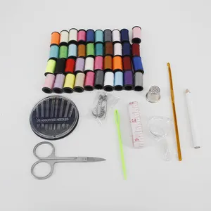 Kit de couture artisanal, fil à coudre et Kit de réparation faits à la main, fournitures de mini kit, vente en gros, pour bricolage