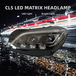 High Quality Geometric Multi Beam 12V 6000K LED Matrix Headlight for 2012-2017 Mercedes-Benz CLS W218 CLS350 CLS63 - Product Image 2