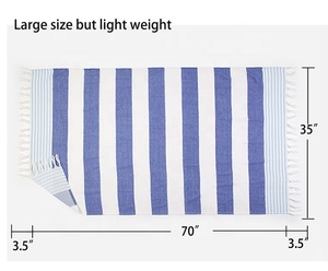 Asciugamano turco <span class=keywords><strong>100</strong></span>% Super assorbente in cotone organico di vari colori - Product Image 4