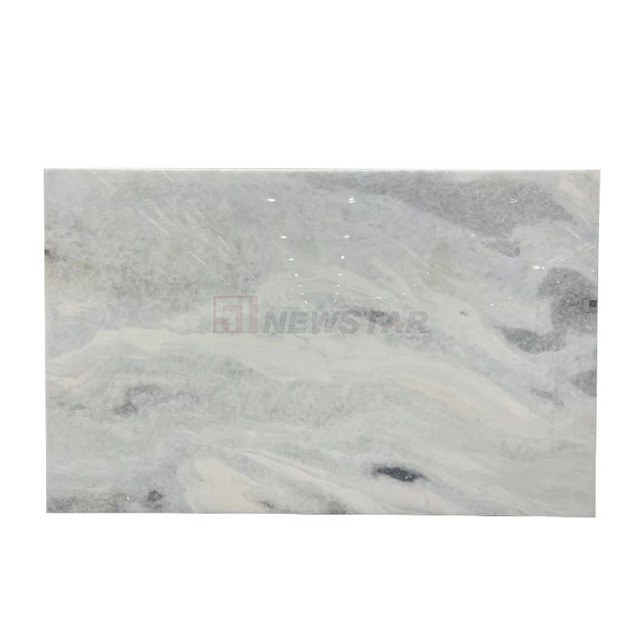 Newstar Stone Brazil Blue Crystal Stone Calcite Crystal Blue Marble Slabs Luxury Granite Quartz Slab
