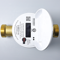 Compteur d'eau intelligent résidentiel à ultrasons domestique sans fil AMR AMI R250 Dn40 corps en laiton