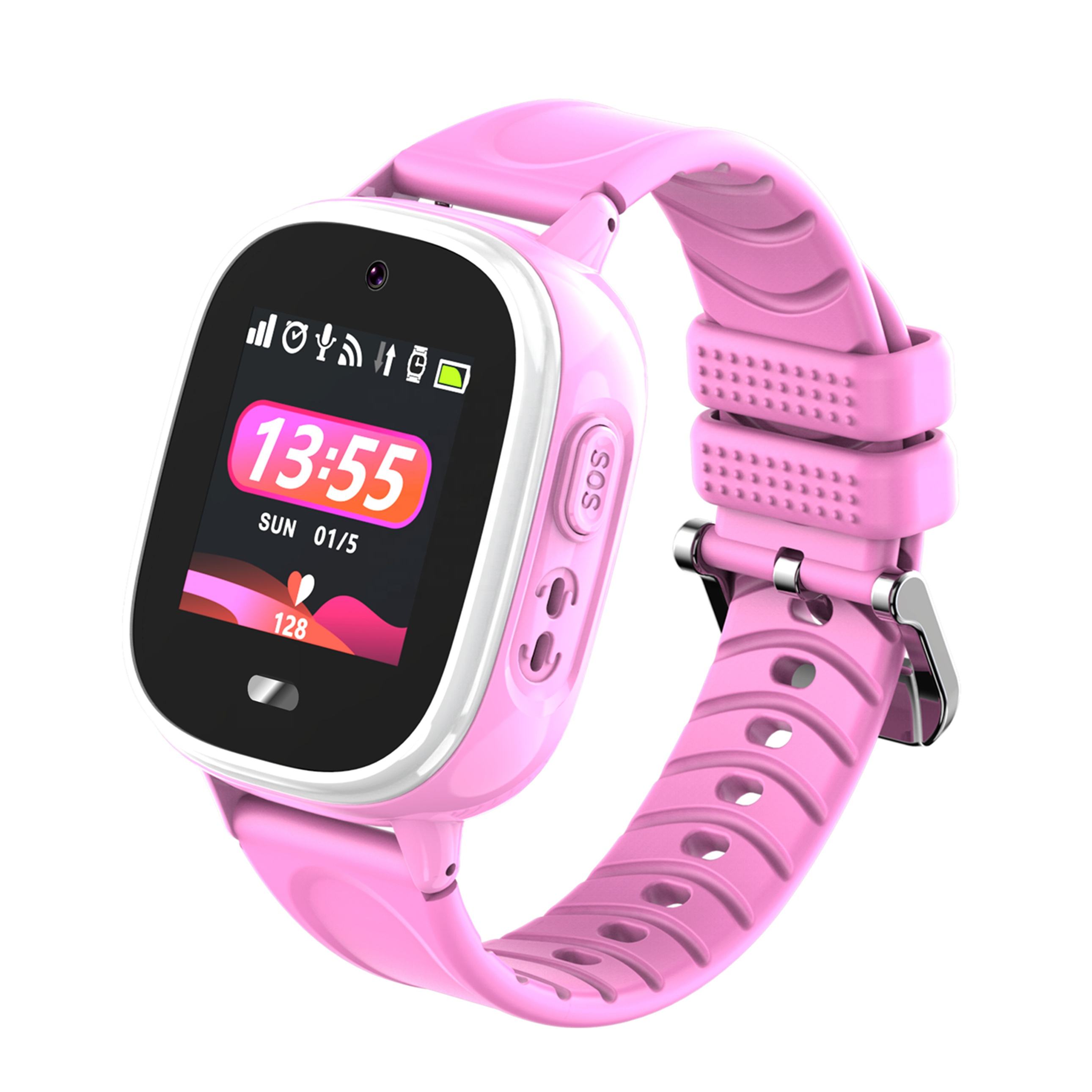 Guangdong Ready To Ship Gps Tracker 2g Network Factory Price Gps Lbs Wifi Location Sos Call Child Smart Watch For Kids Children 