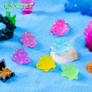 Nuevos productos transfronterizos Chenjun: figuritas luminosas de animales marinos, artículos decorativos Diy para paisajismo de peceras, accesorios colgantes - Product Image 5