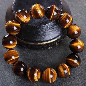 Bracelet en pierre naturelle avec breloque Pixiu en œil de tigre, Fengshui, perles, ST314 - Product Image 5