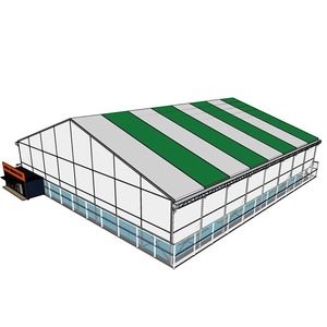 Carpa Deportiva de Aluminio 20x40m con Estructura de Acero, Cancha de Baloncesto al Aire Libre para Eventos y Entrenamientos - Product Image 1
