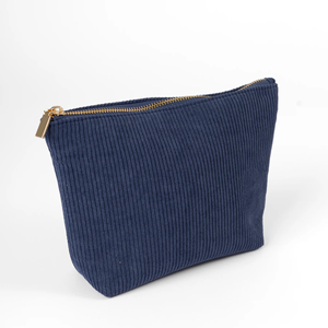 Velluto a coste porta tutta la borsa per il viaggio o uso quotidiano di velluto a coste borsa per il trucco custodia personalizzata in velluto a coste - Product Image 6