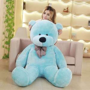 Fabrieksdirecte verkoop groothandel aanpasbare enorme 79-inch ongevulde Valentijnsdag cadeau teddybeer pluche speelgoed huid - Product Image 3