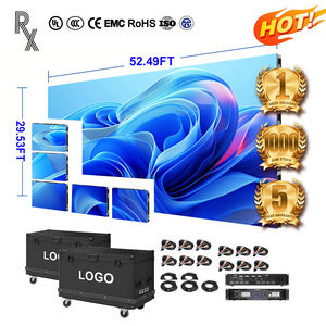 Écran LED couleur pleine 4K 16:9 pour location intérieure P2.6, affichage LED de location pour scène, publicité vidéo, étanche IP65 - Product Image 1