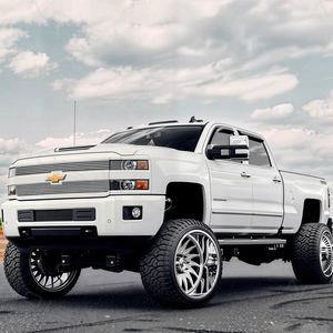 Jantes de camion forgées sur mesure de 22, 24 et 26 pouces, 6x135 6x139.7, jantes concaves polies, finition personnalisée pour Ford F-150 Silverado GMC Sierra - Product Image 3