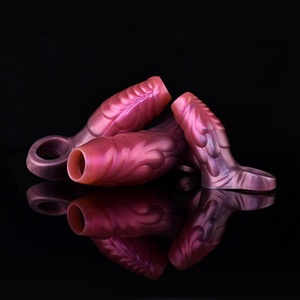 ปลอกเพิ่มขนาดอวัยวะเพศชาย NNSX Super Thin Dragon พร้อมแหวนรัดองคชาต ช่วยชะลอการหลั่งเร็ว อุปกรณ์เสริมความสุขทางเพศสำหรับผู้ชาย ของเล่นผู้ใหญ่ - Product Image 1